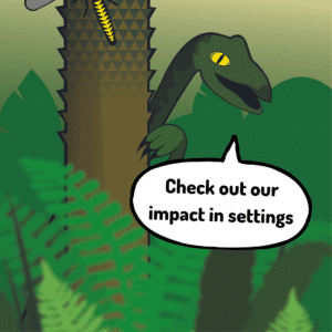 dino - impact in settings